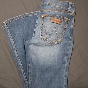 Wrangler Women's Light Blue Boot Cut Jeans